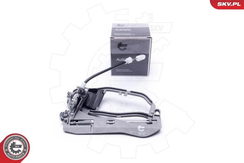 Frame, exterior door handle
